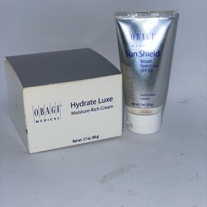 Obagi Hydrate lux Obagi sun shield bundle NWT